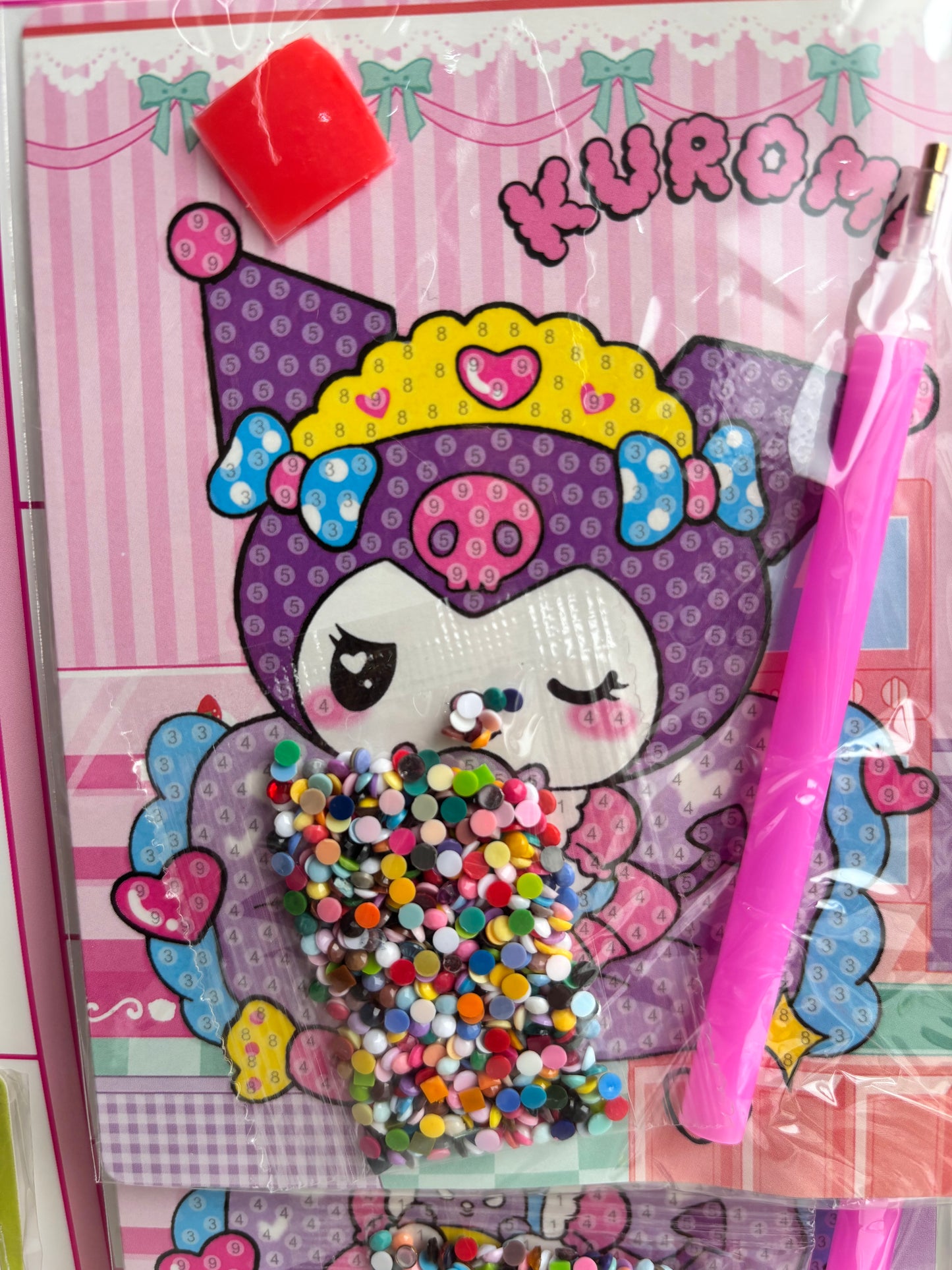 Kuromi Diamond Art Kit