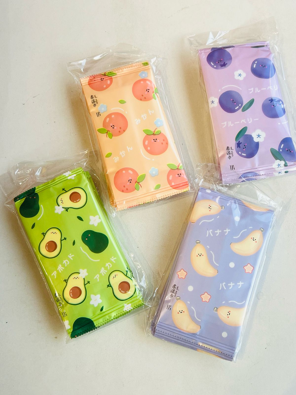 Kawaii Wet Wipe ( Pack of 10 Wipes )