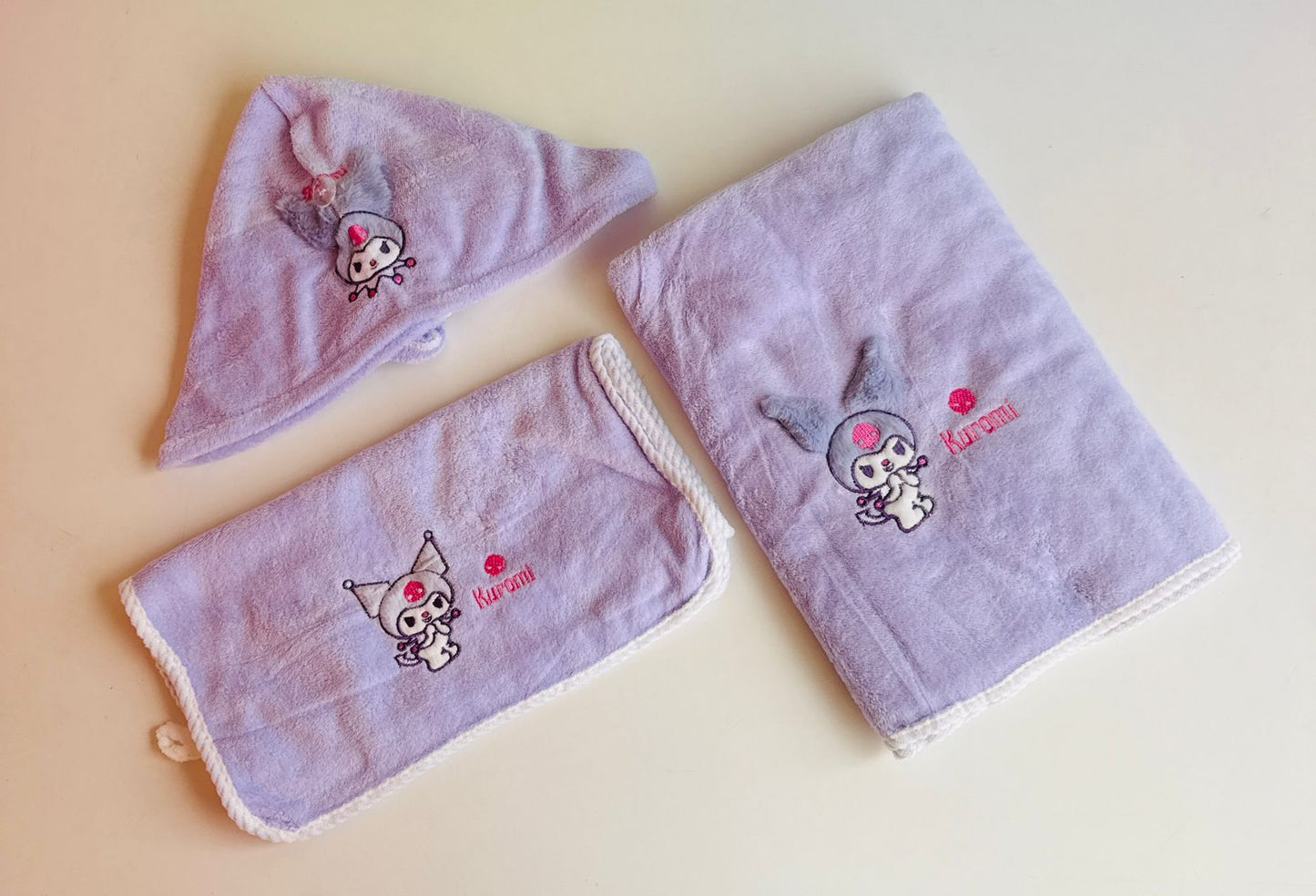 Sanrio Printed 3Pcs Towel Set