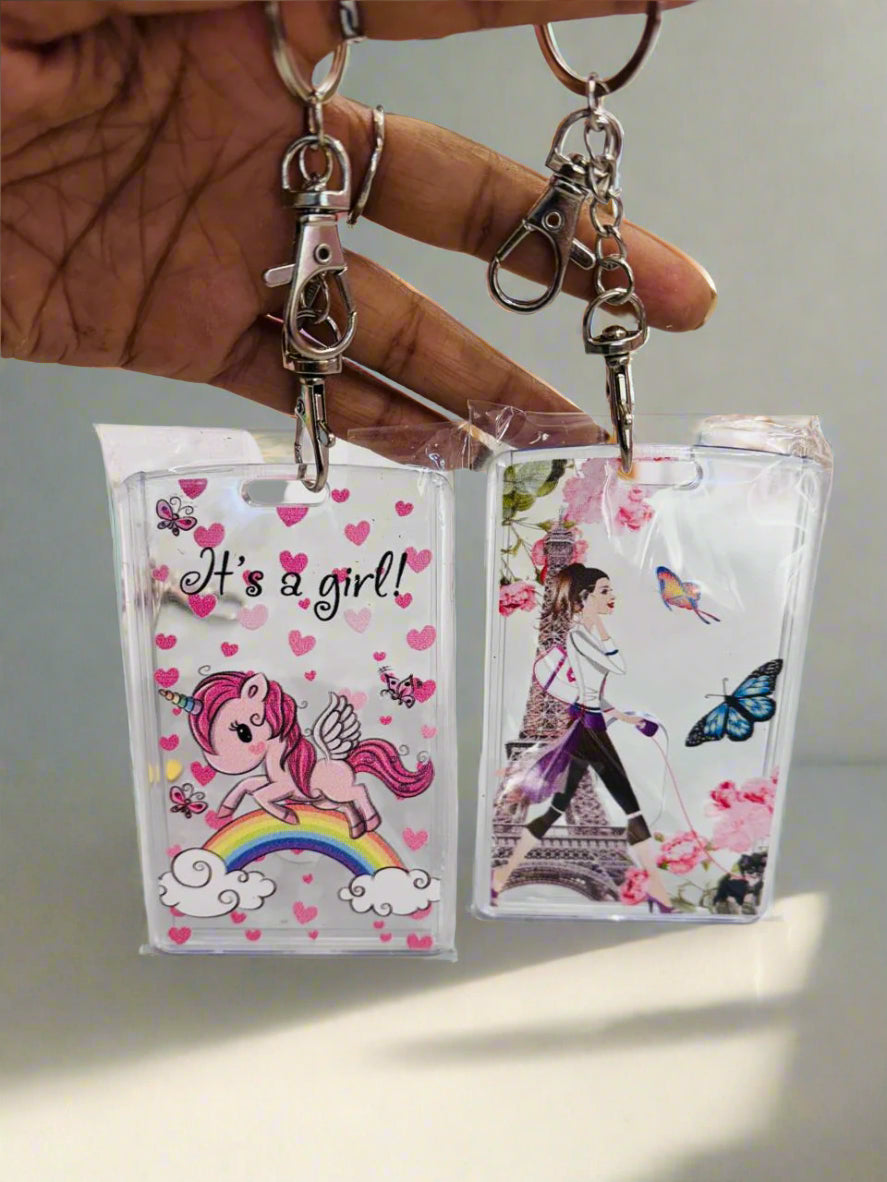 Keychain Card Holder
