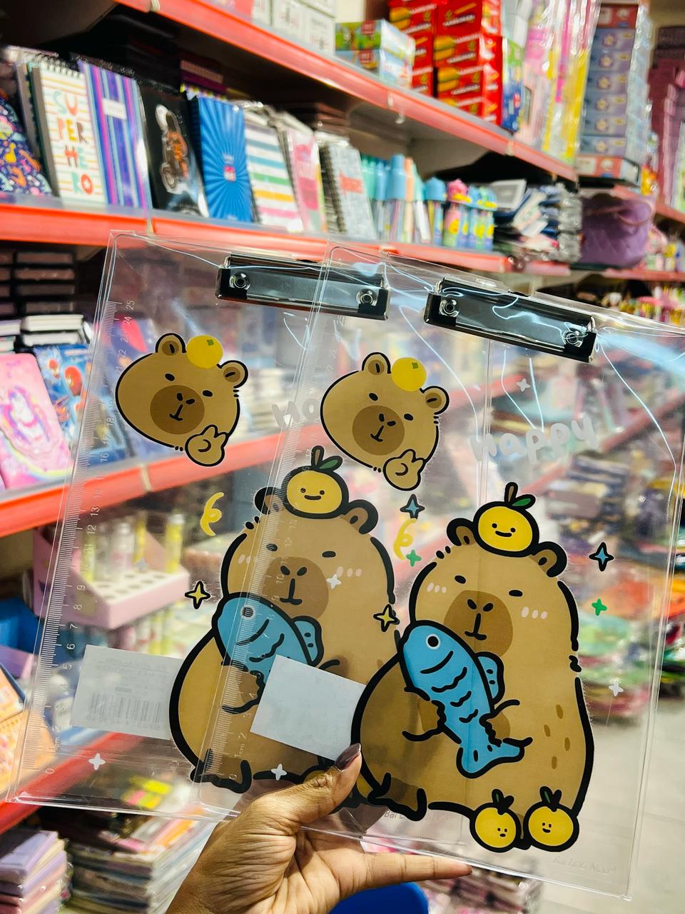 Kawaii Transparent Clipboard