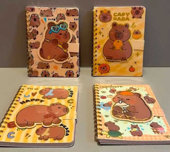 Spiral Capybara Notebook