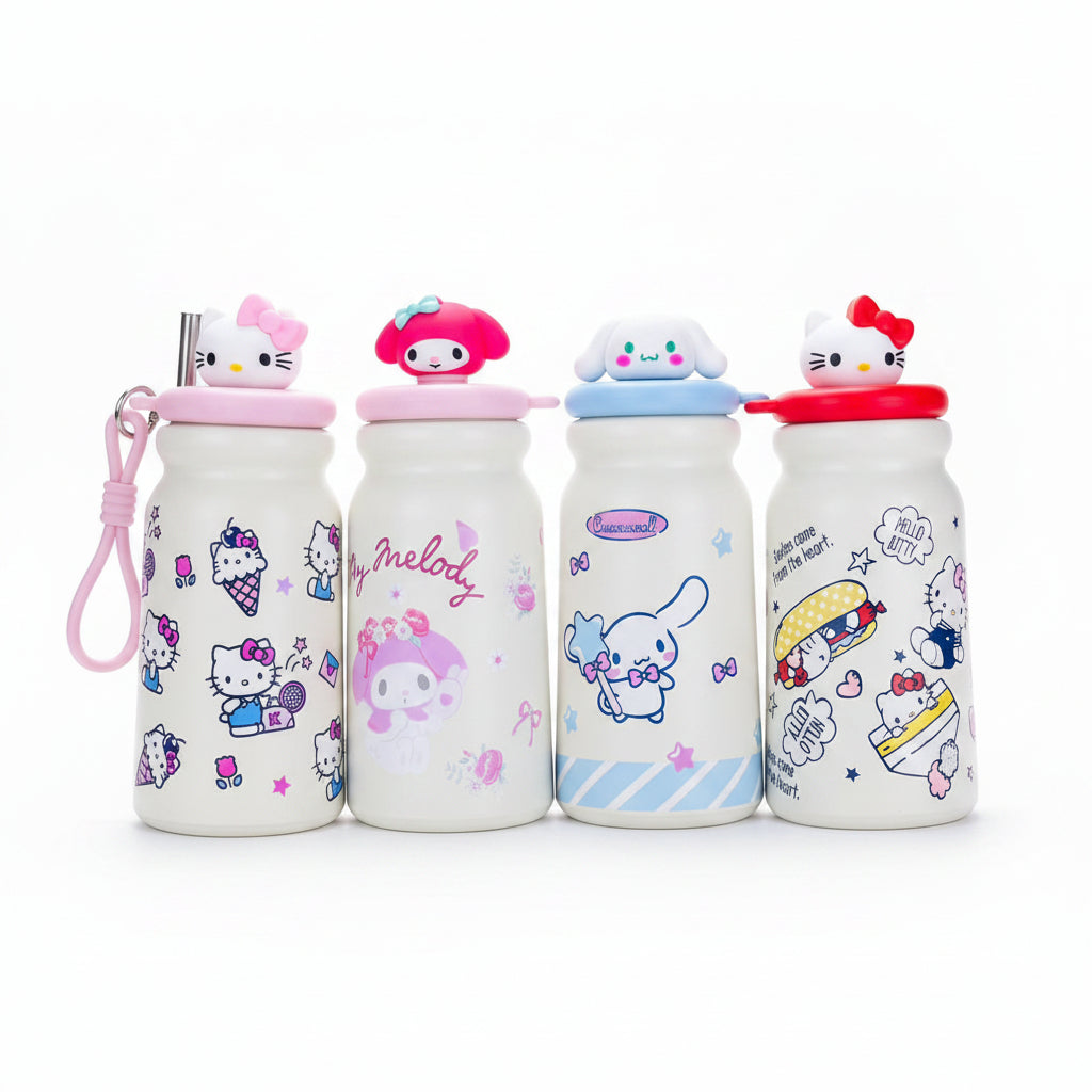 Kawaii Character Sipper Bottle