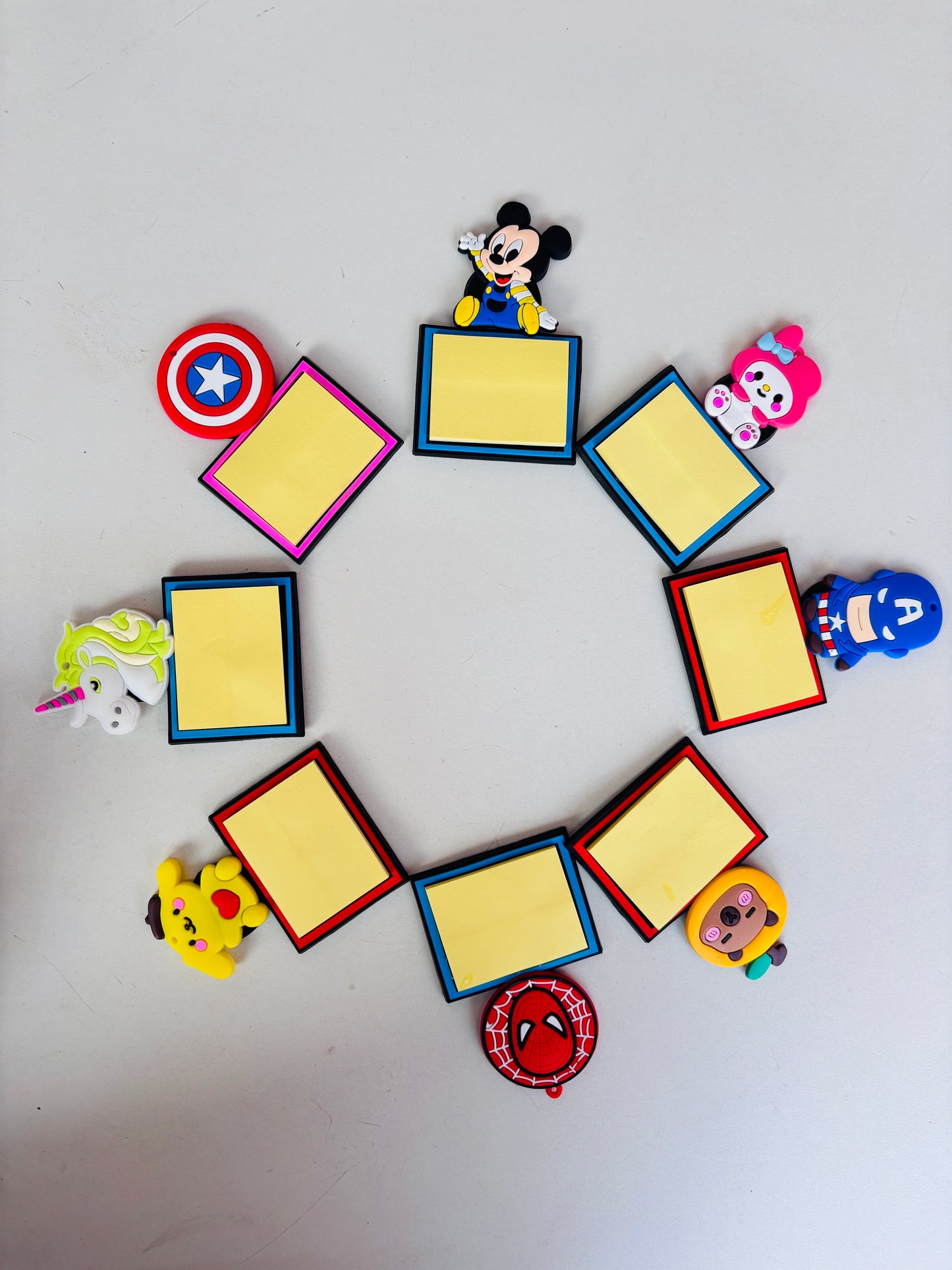 Mini Fridge Magnets Memo Pads