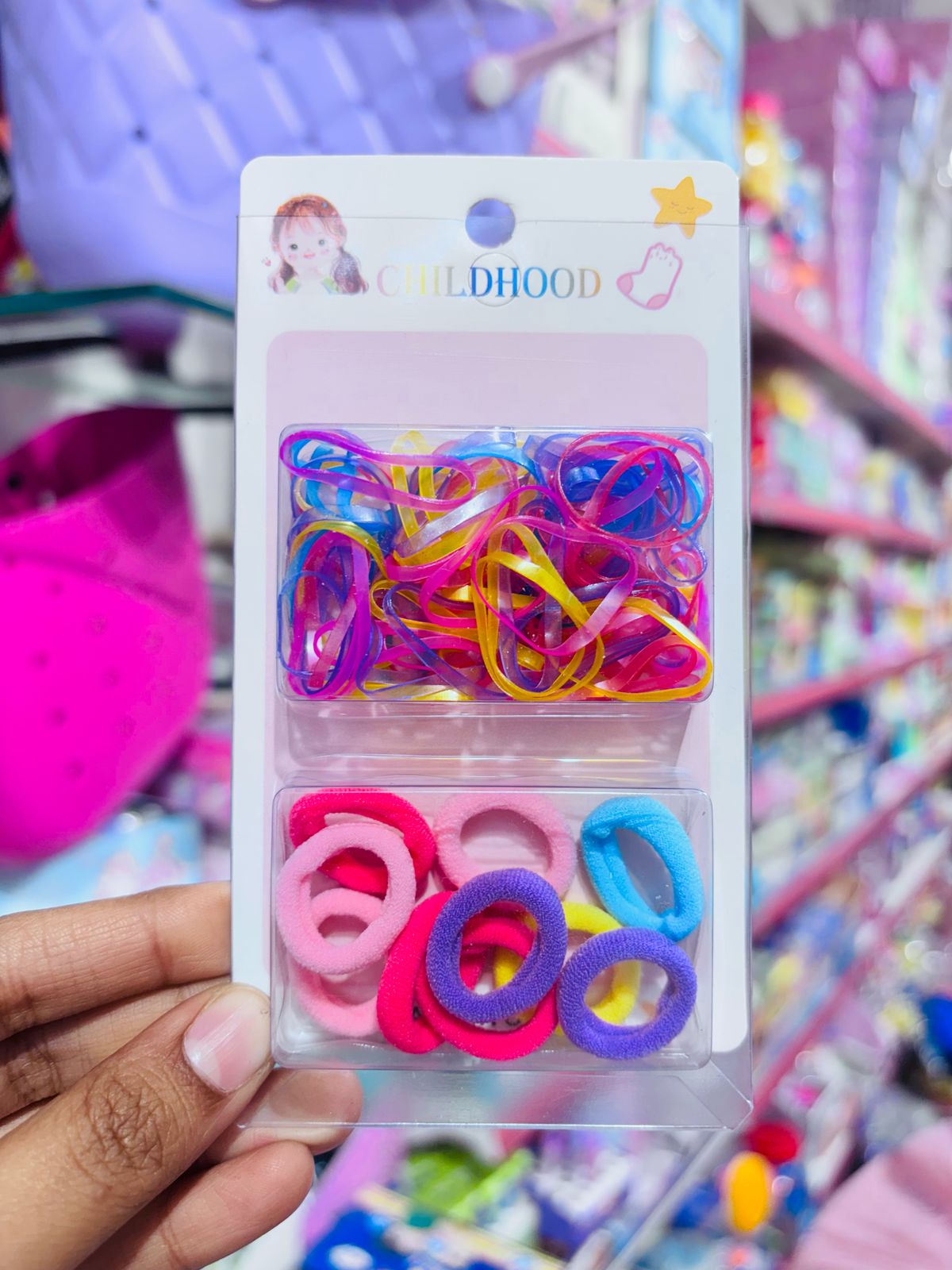 Rainbow Hair Ties (Pack of 2)