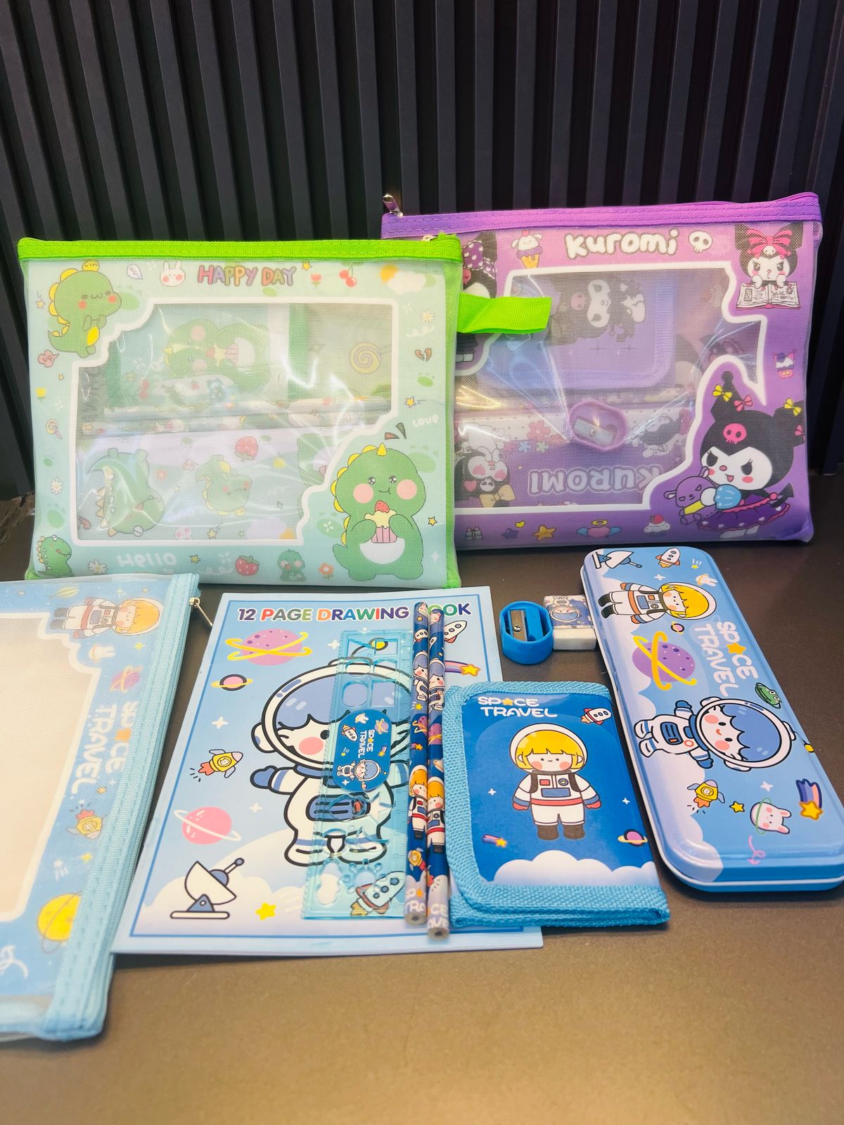 Net Pouch Gift Stationery Sets