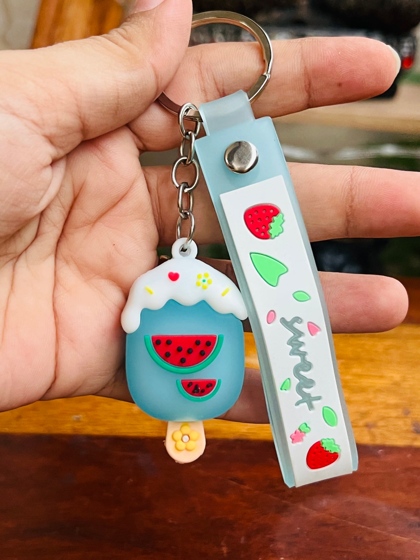 Candy Fruit Key Chain