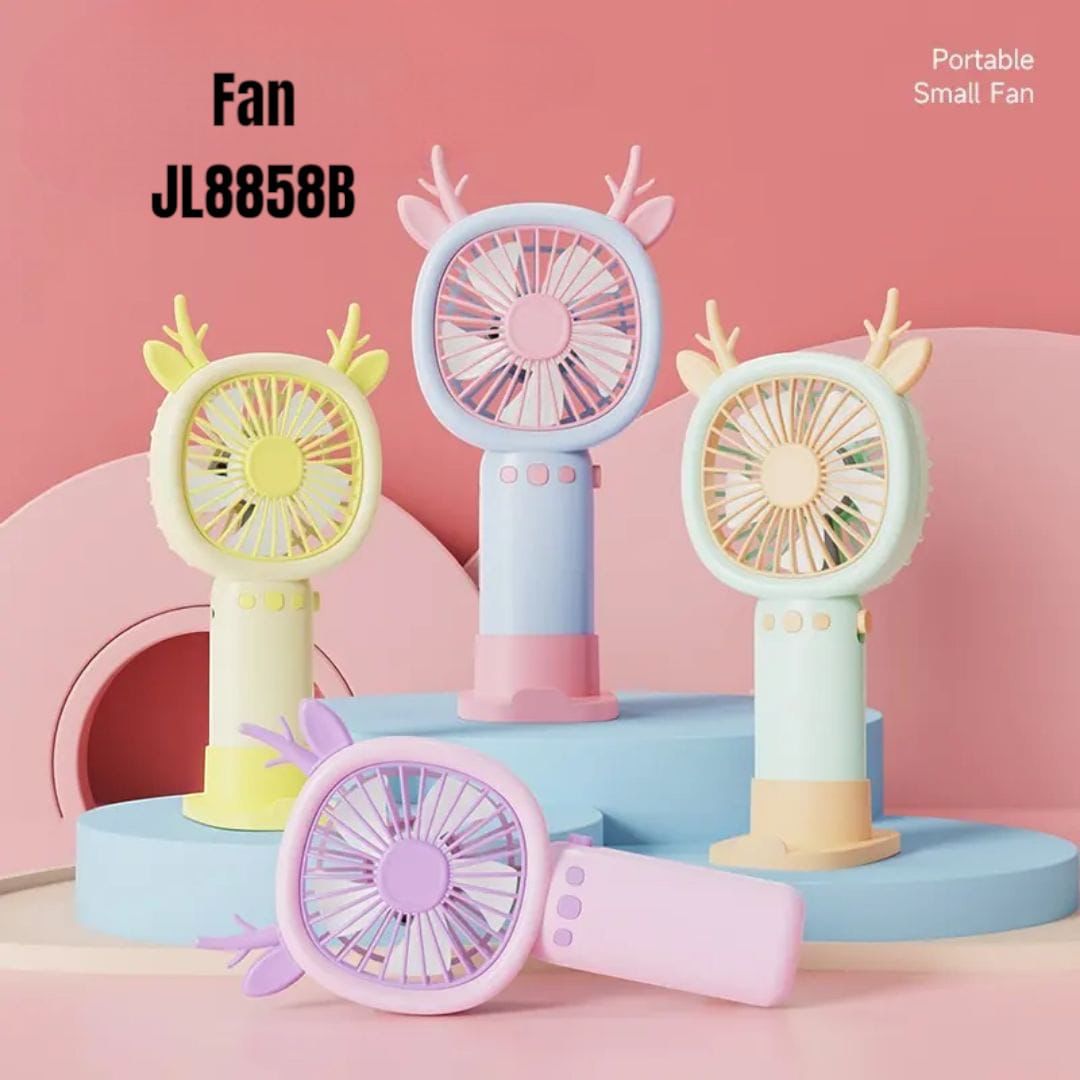 Cute Portable Mini Fan (Model: JL8858B)