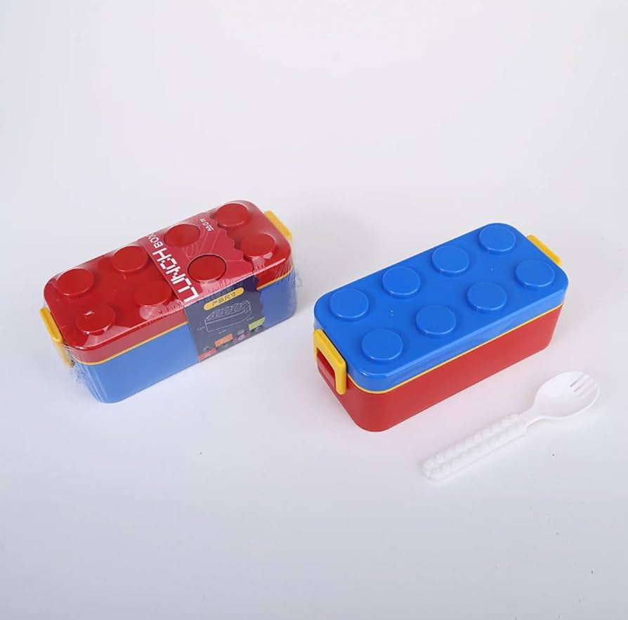 Lego Building Blocks Lunch Box