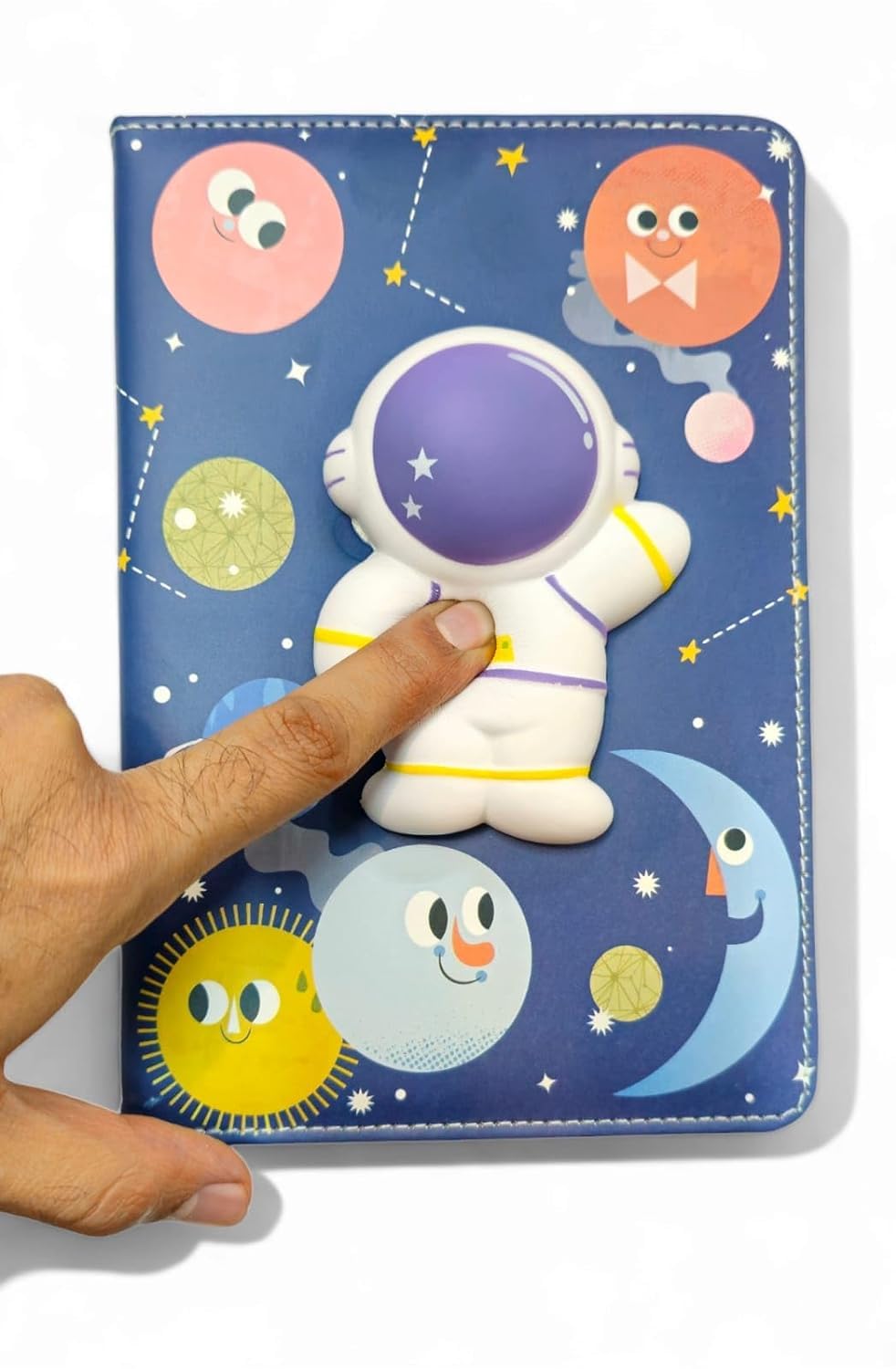 Astronaut 3D Diary with Soft Touch for Kids