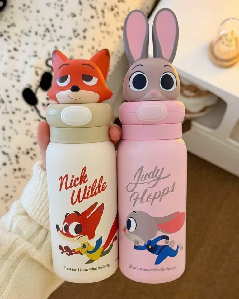 3D Character Insulated Kids Bottle