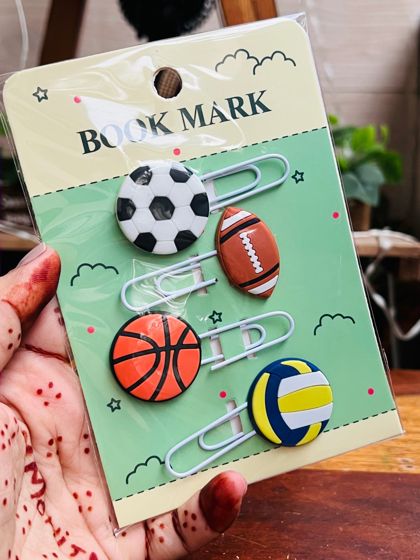 Book Mark ( Set of 4 pcs )