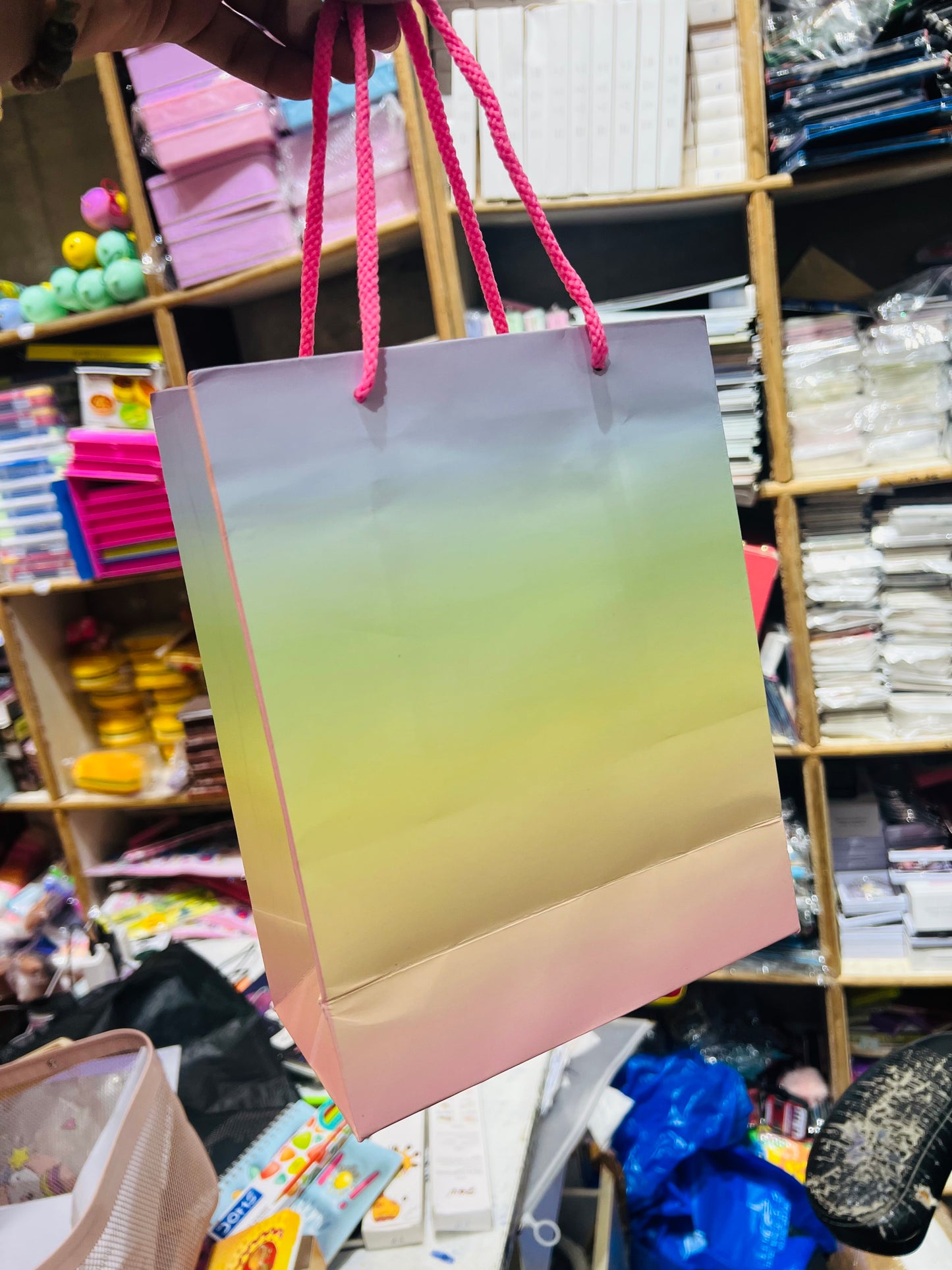 Rainbow Paper Bag
