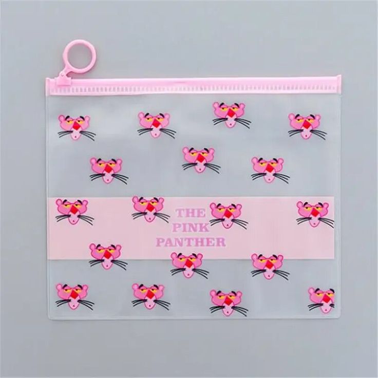 Stylish Transparent Zip Lock Pouch