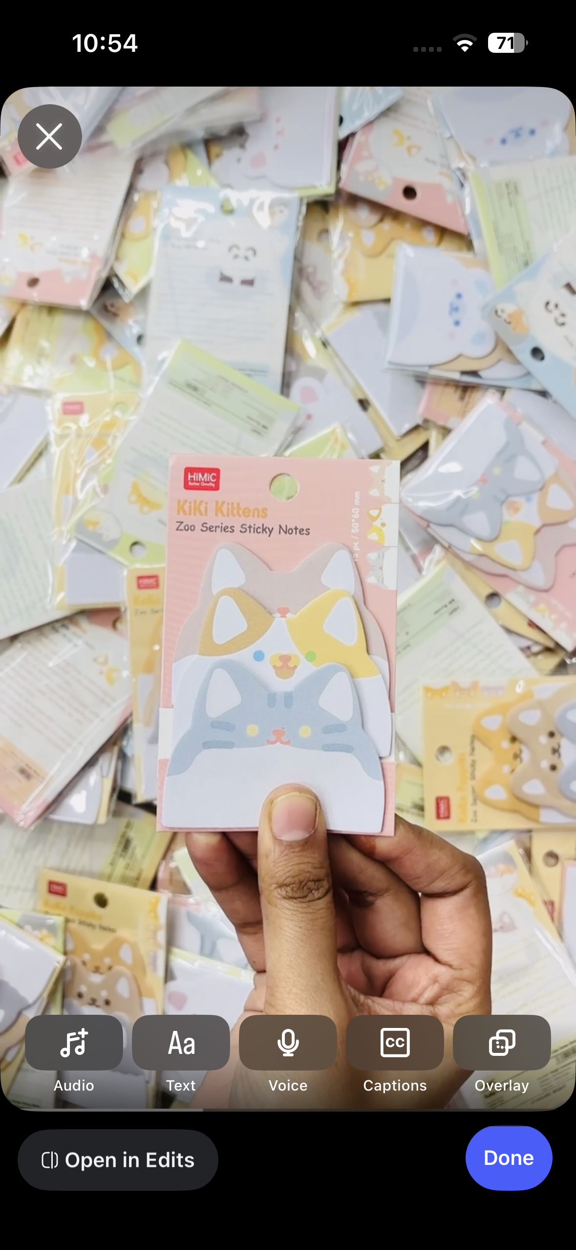 Kawaii Animal Design Sticky Notes