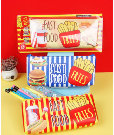 Fast Food Theme Pouch