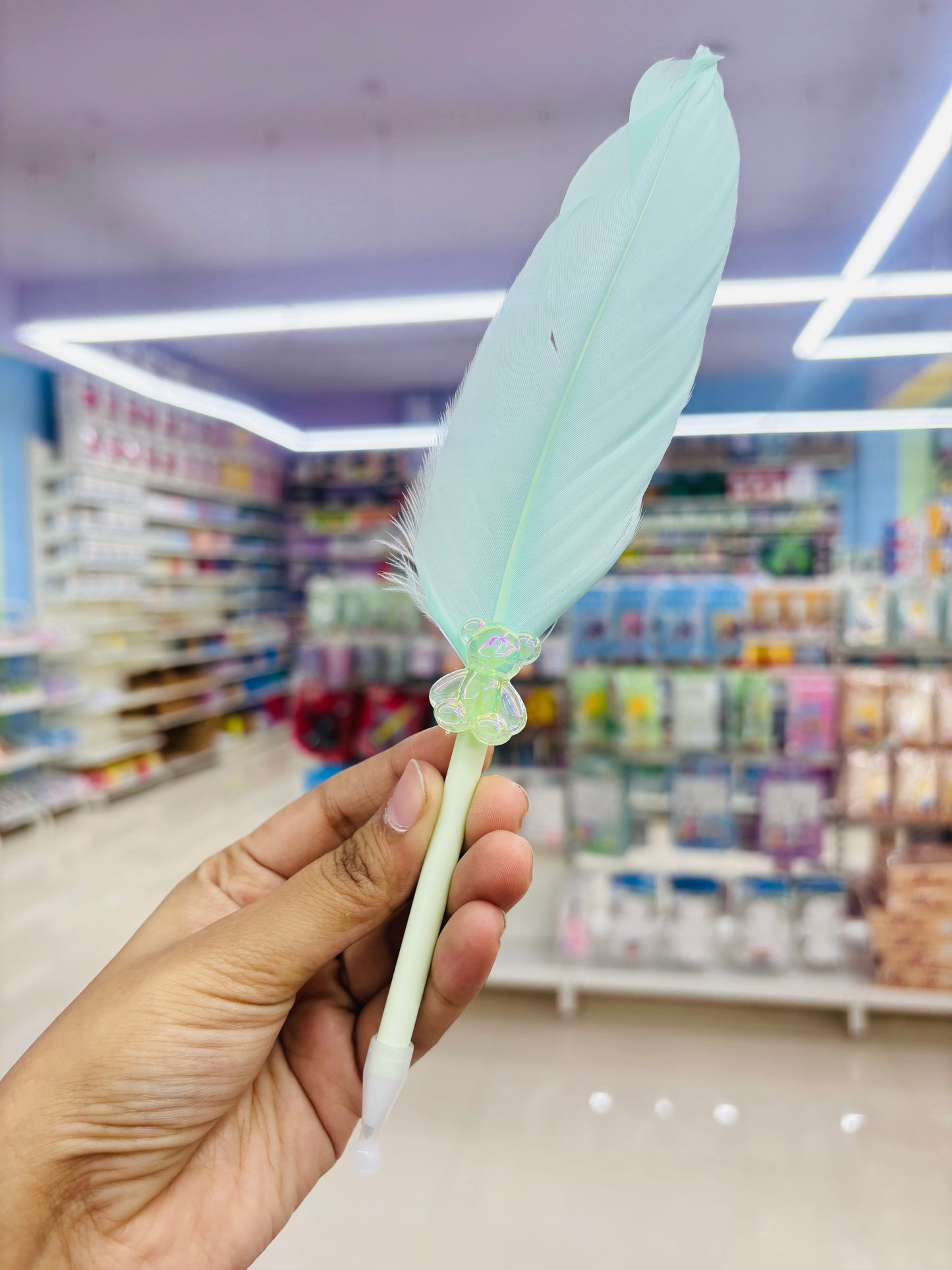 Cute Feather Gel Pen