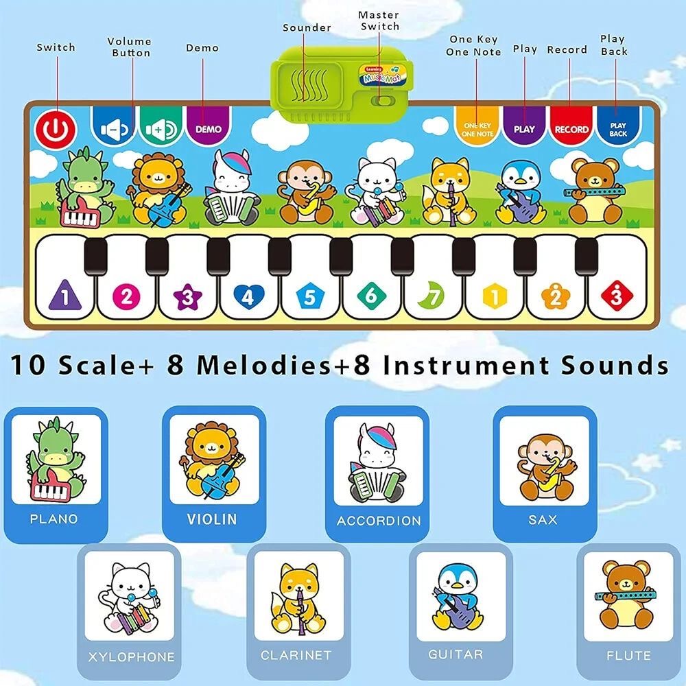 Animal Sound Musical Mat