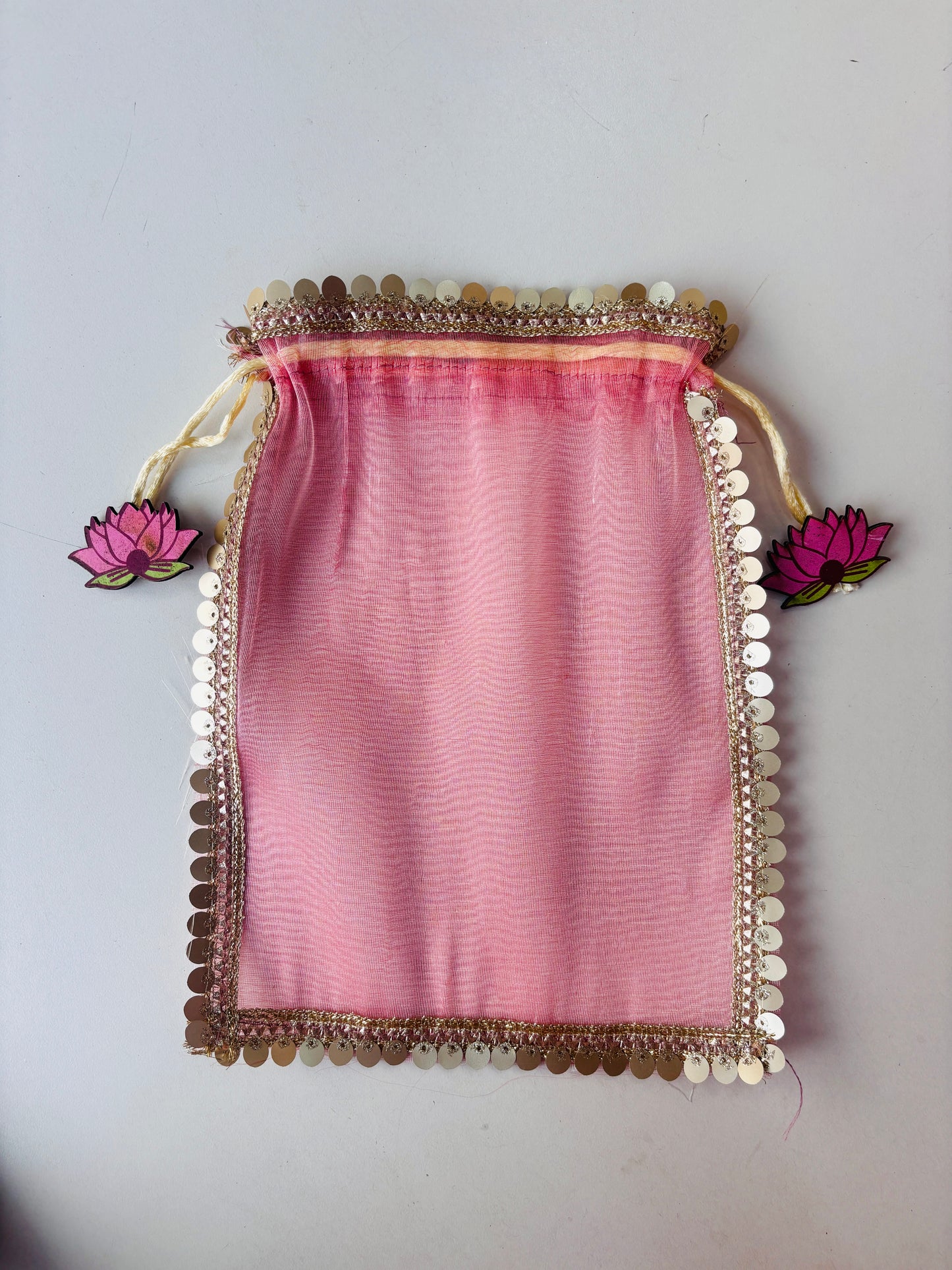 Organza Lotus Potli