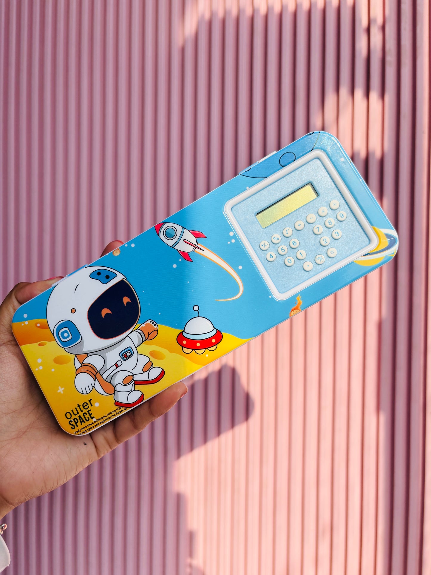 Pencil Box with Calculator