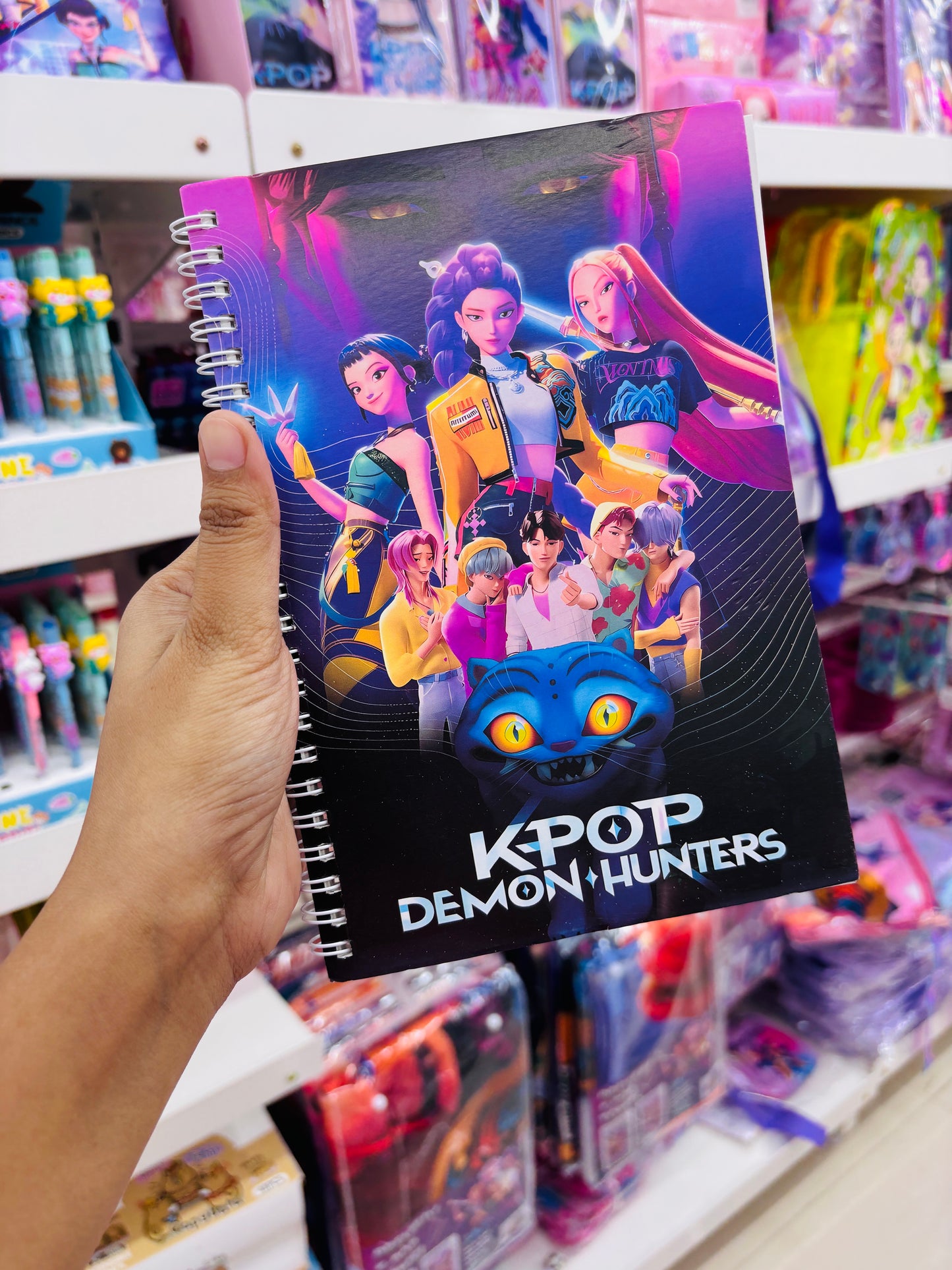 Kids Cartoon Spiral Notebook
