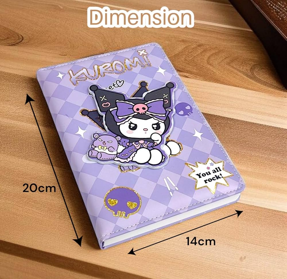 Spinner Kuromi Planner Diary