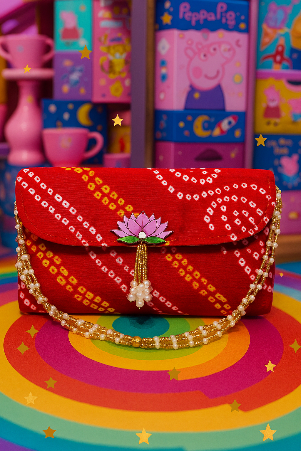 Pearl Handle Purse