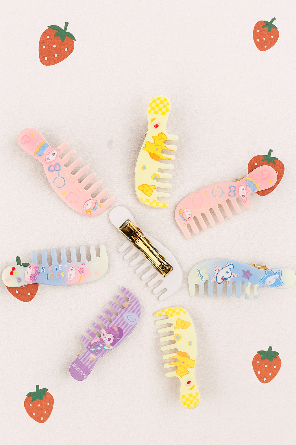 Hair Comb Clips ( Pack of 2 )