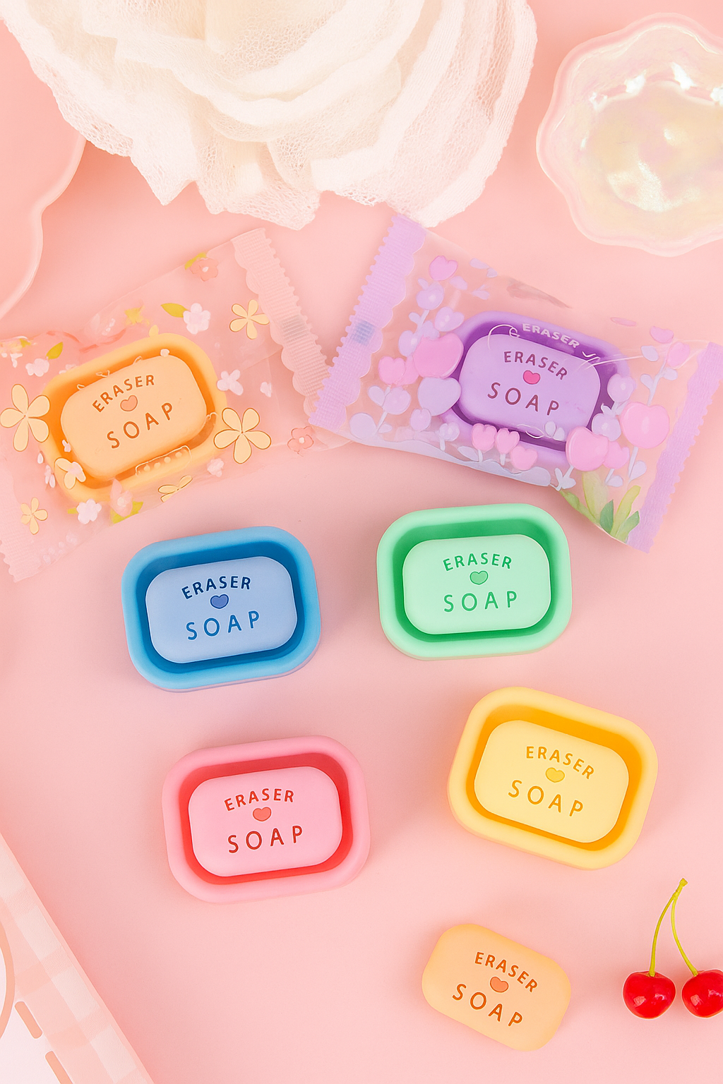 Mini Bathing Soap Eraser