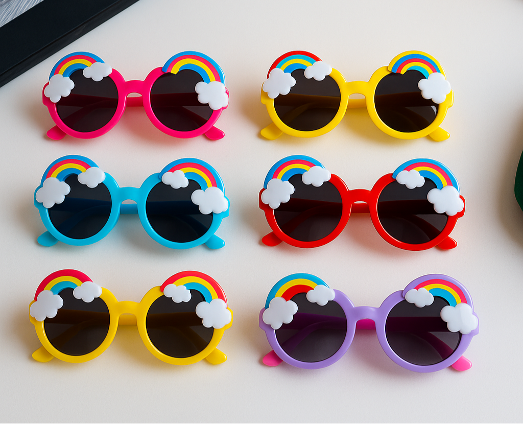 Rainbow Round Sunglasses