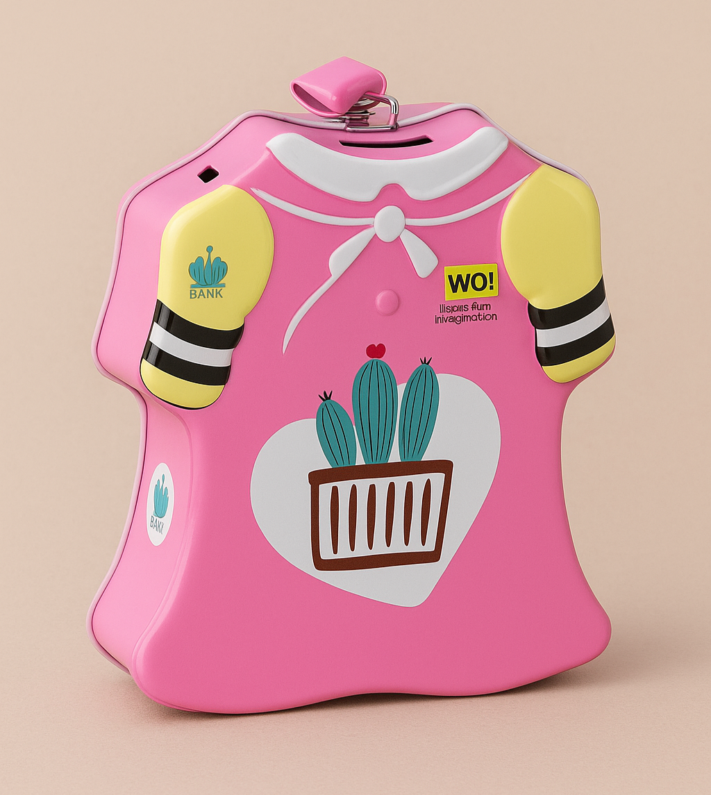 T-Shirt Shape Piggy Bank