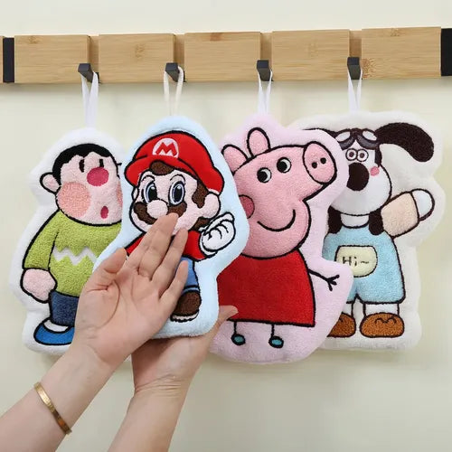 Happy Character Hand Towel