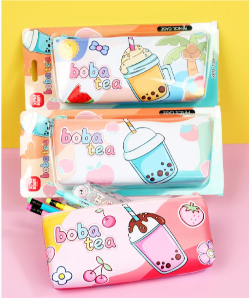 Boba Tea Theme Pouch