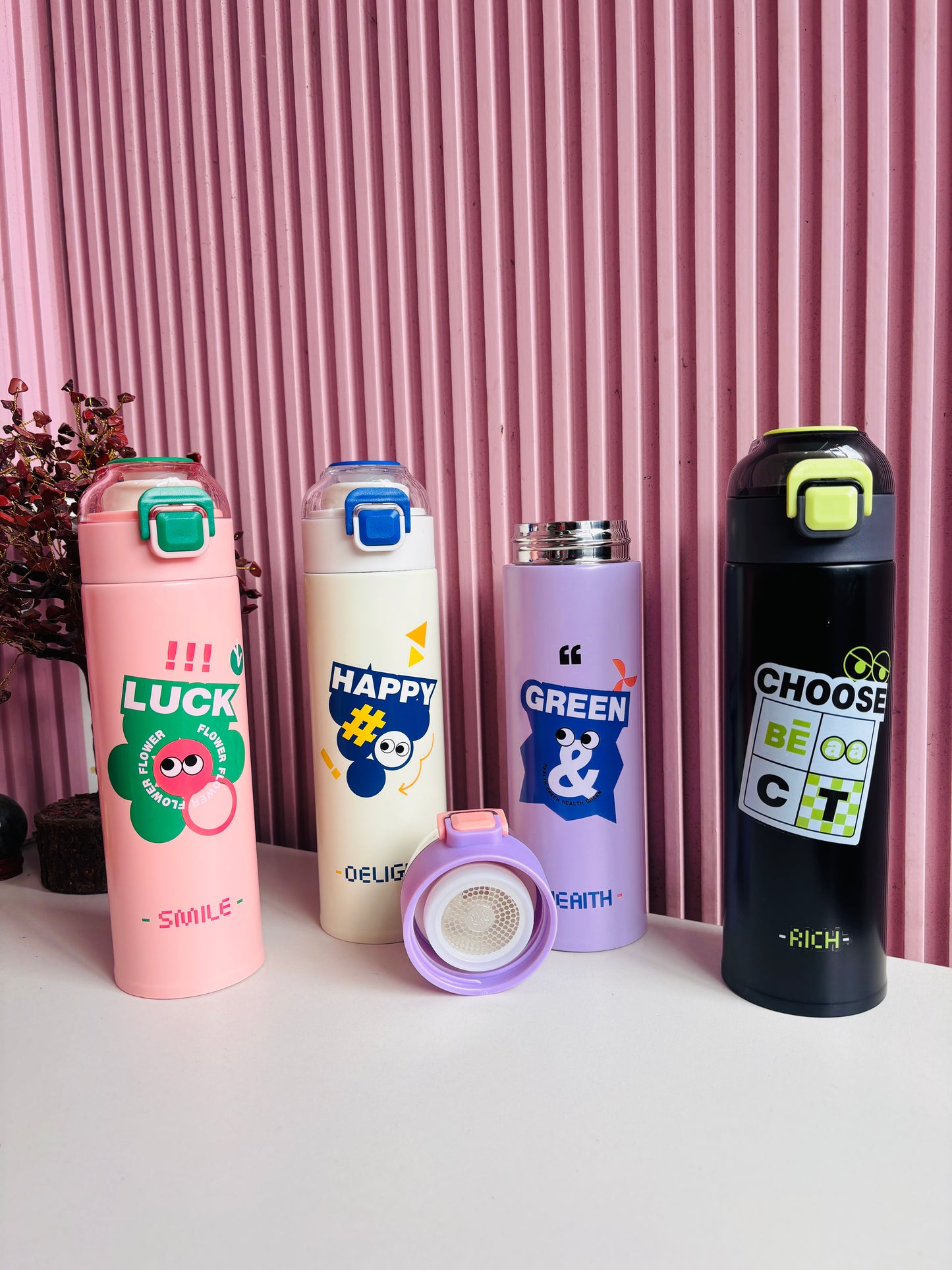 Cute Printed Kids Bottle