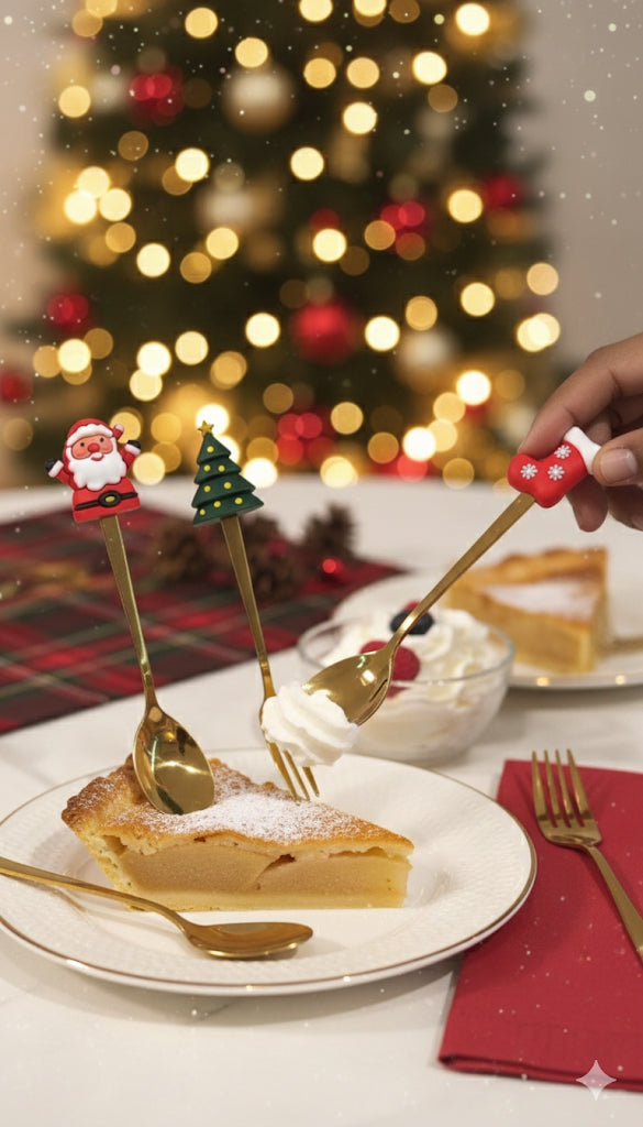Christmas Spoon & Fork Set