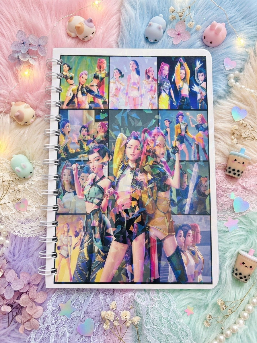 K Pop Demon Hunter Magic Notebook