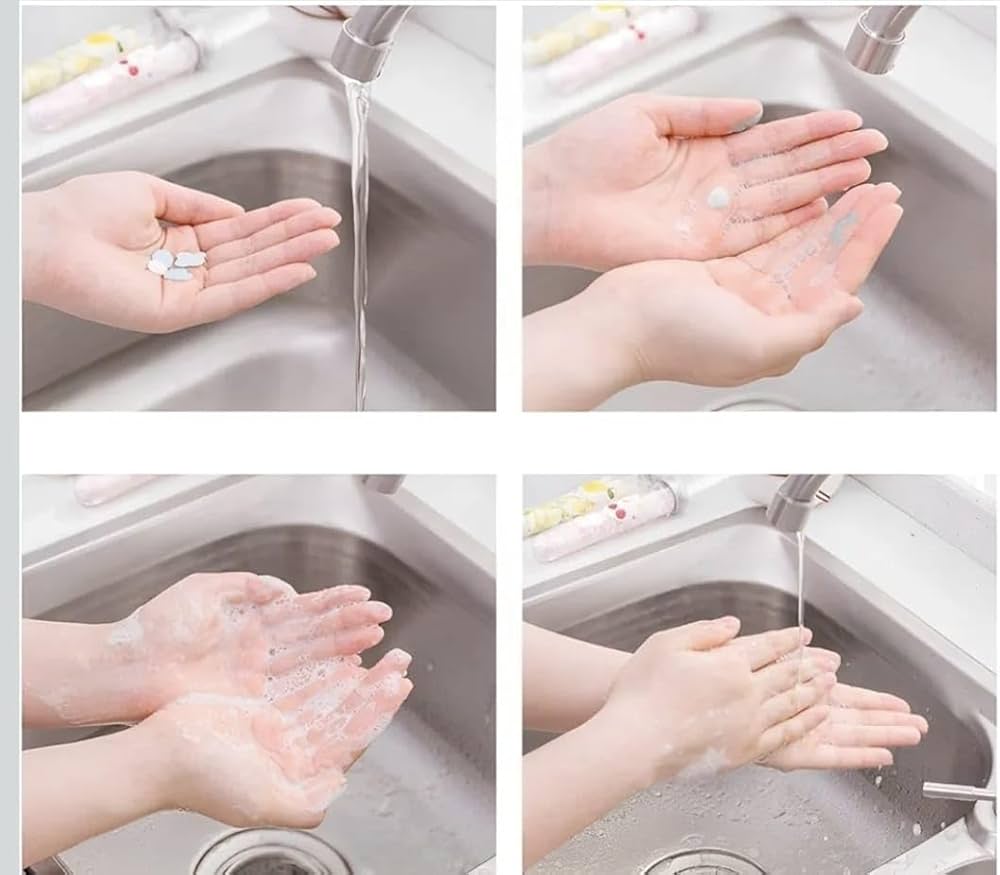 Cute Mini Paper Soap ( Pack of 2 )