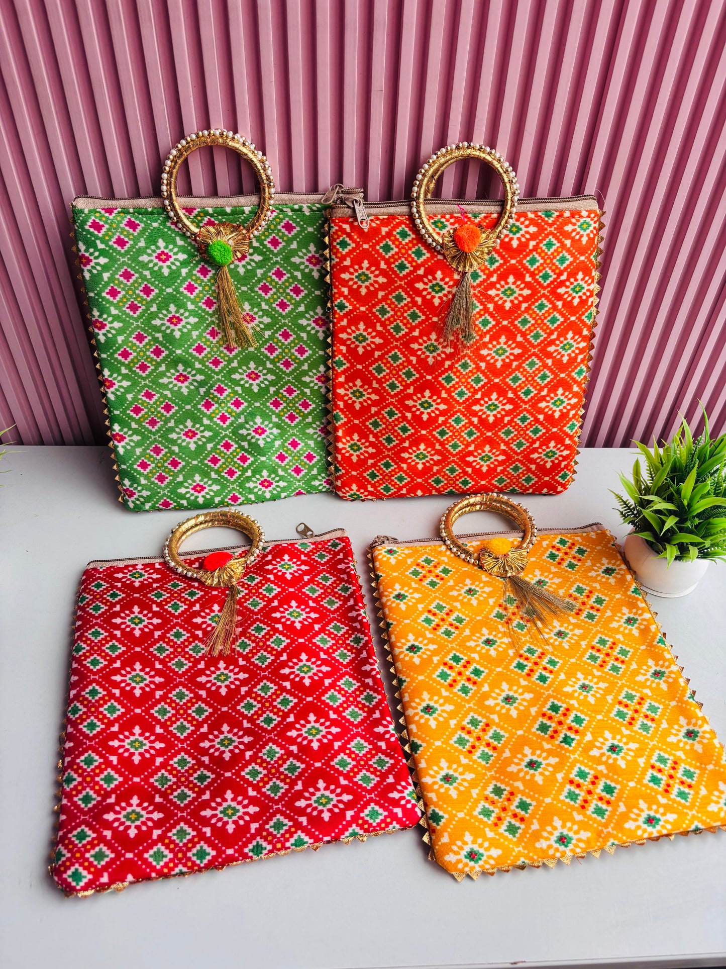 Churni Print Potli Bag