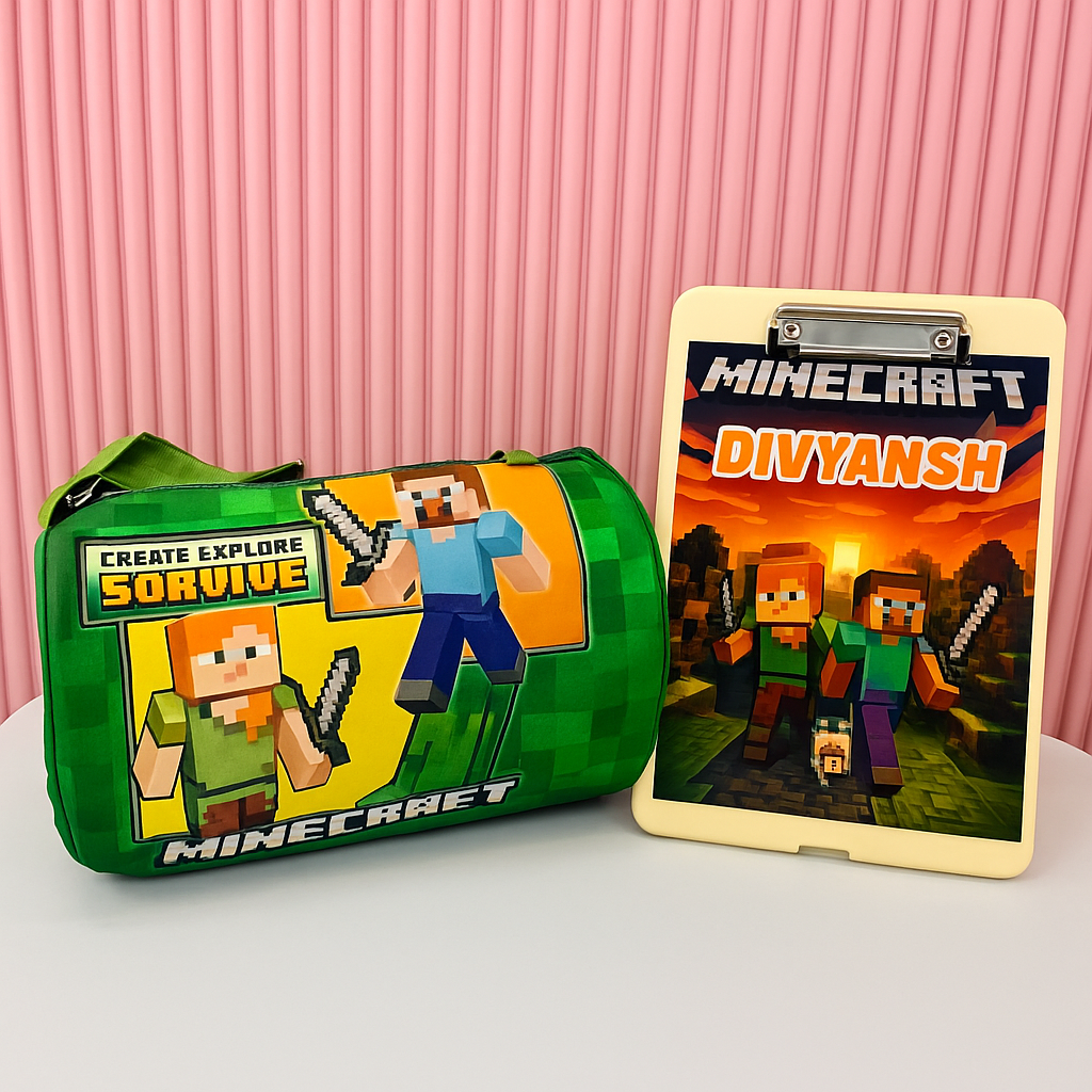 Minecraft Customized Hamper