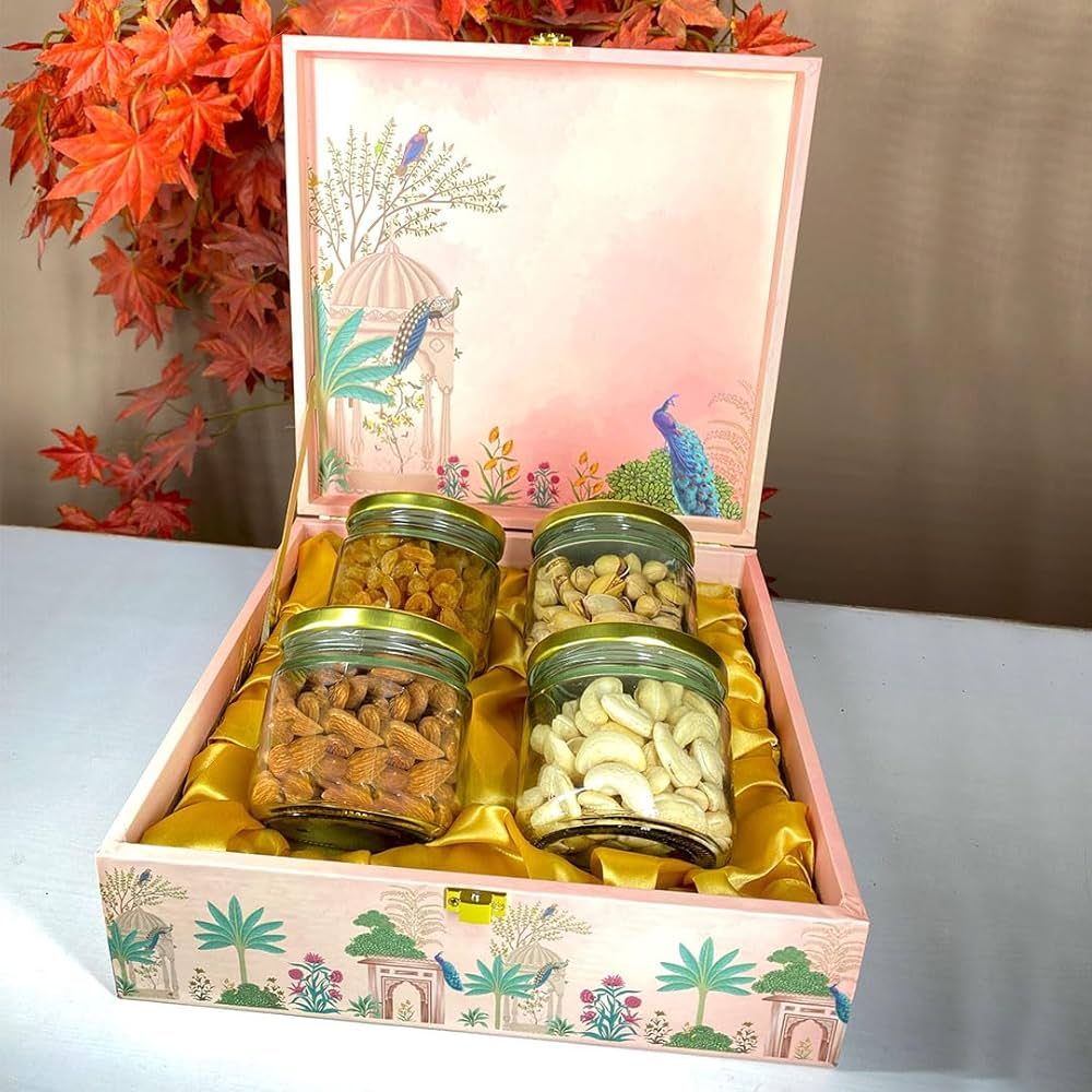 Premium 4 Jar Trunk Box