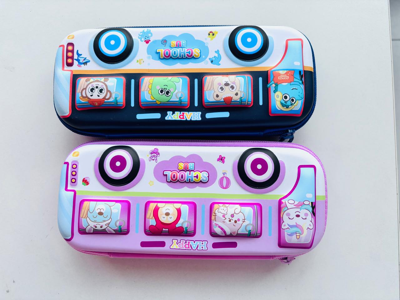 Cute Bus Travel Pouch