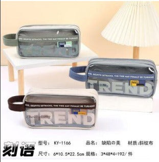 Trend Transparent Pencil Pouch