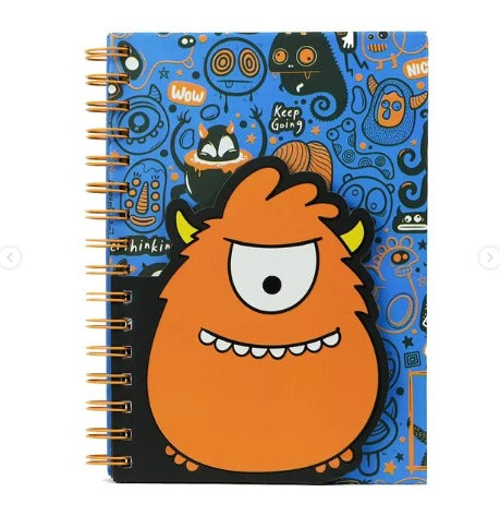Double Layer Spiral Notebook