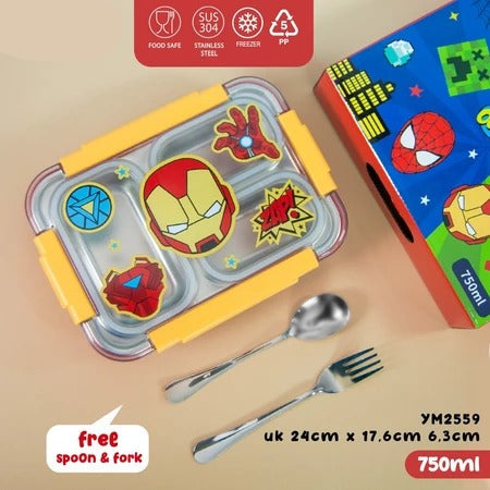 MARVEL Box Stainless Steel Lunch Box ( 2559 )