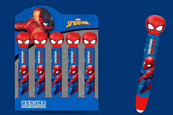 Spider Man 3D Eraser - Dust-Free Rubber