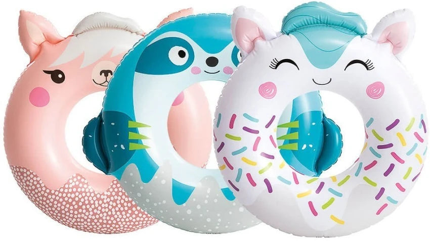 Cute Animal Swimming Ring Pool Tube ( 59266 )