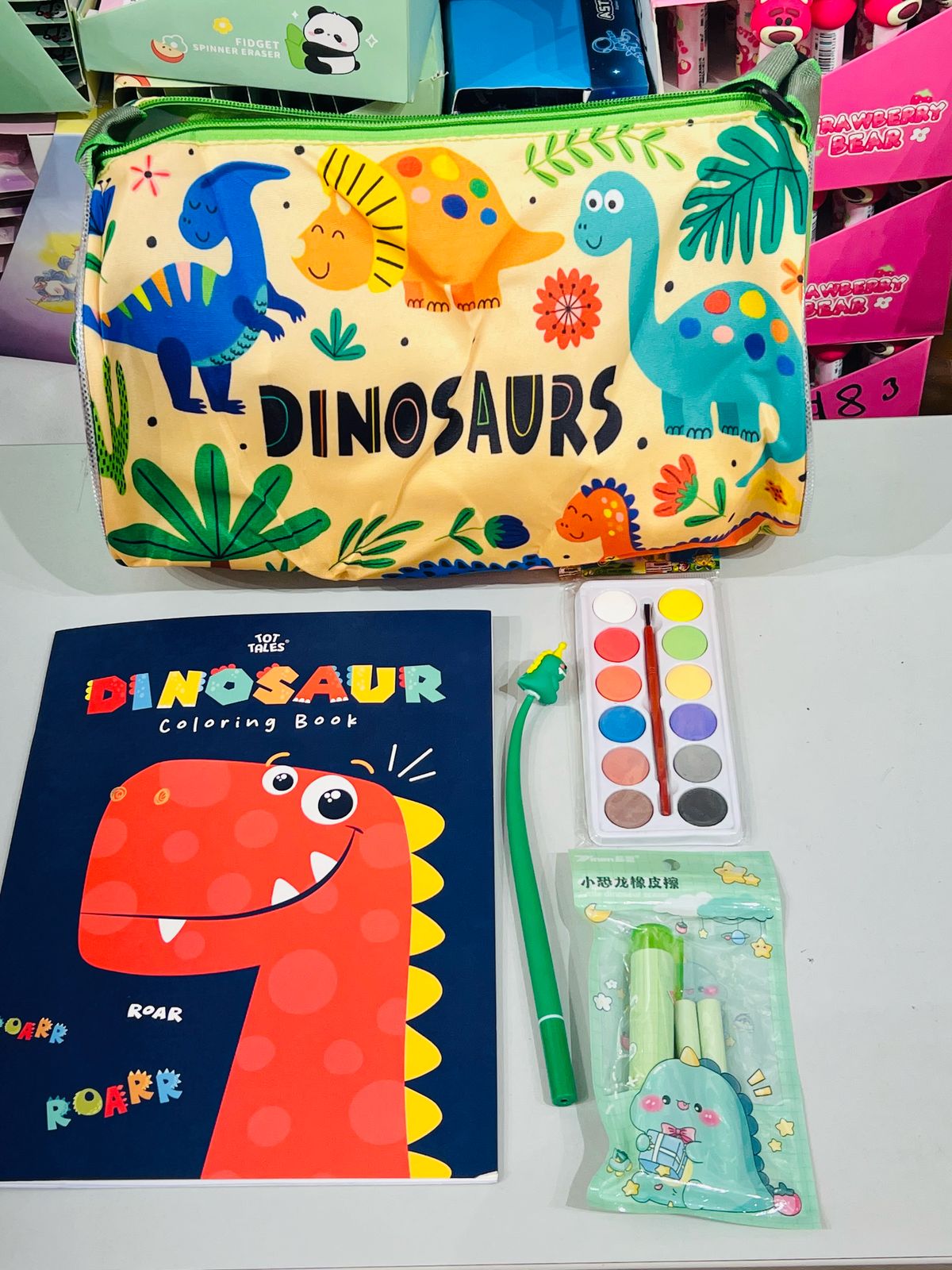 Dino Duffle Bag Creative Set