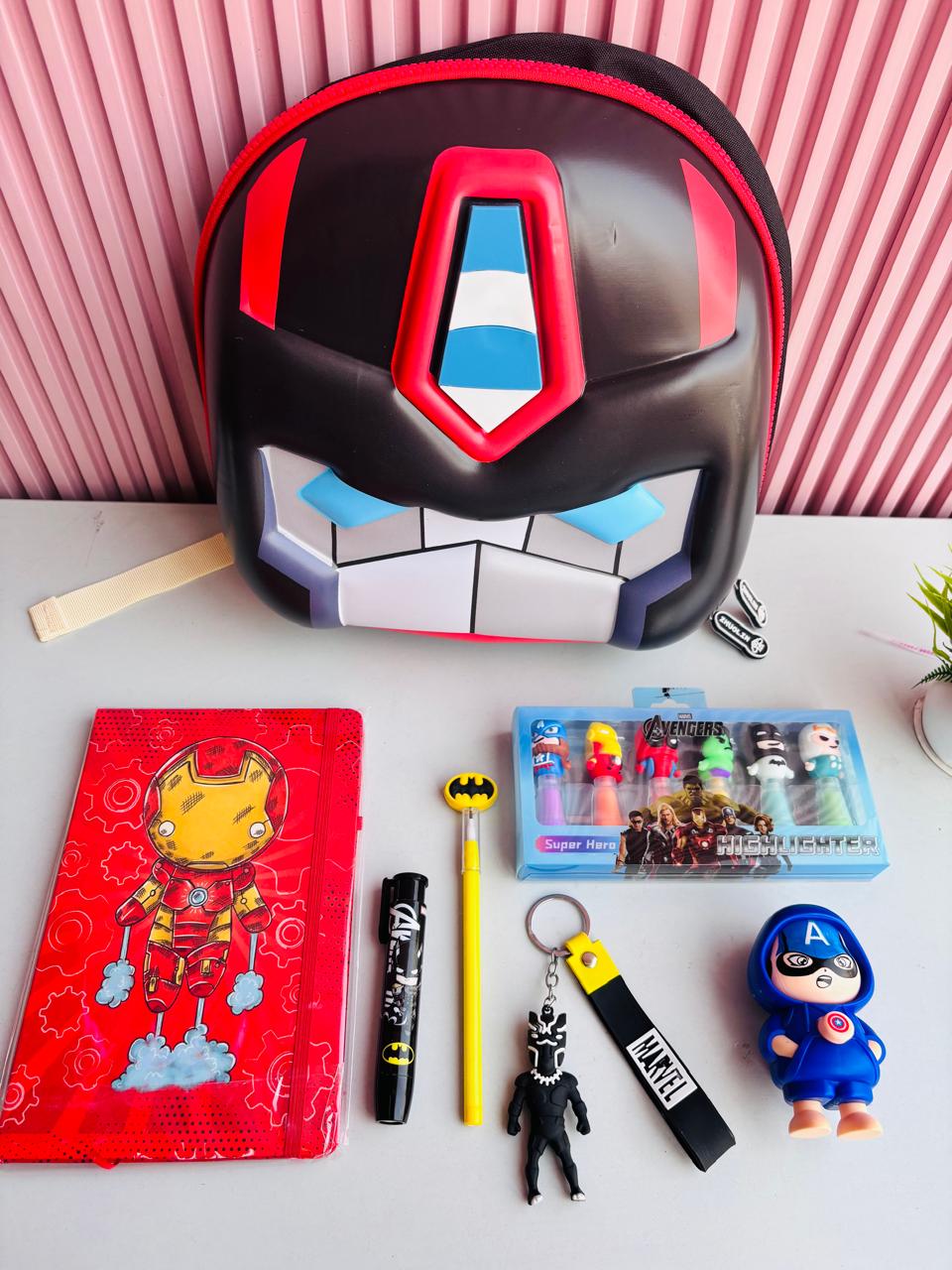 Superhero Stationery Return Gift Hamper