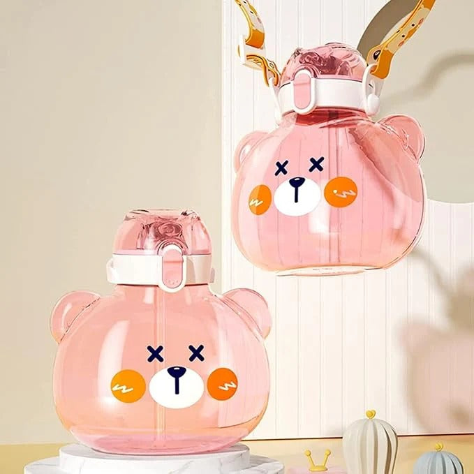 3D Bubbly Bear Sling Sipper