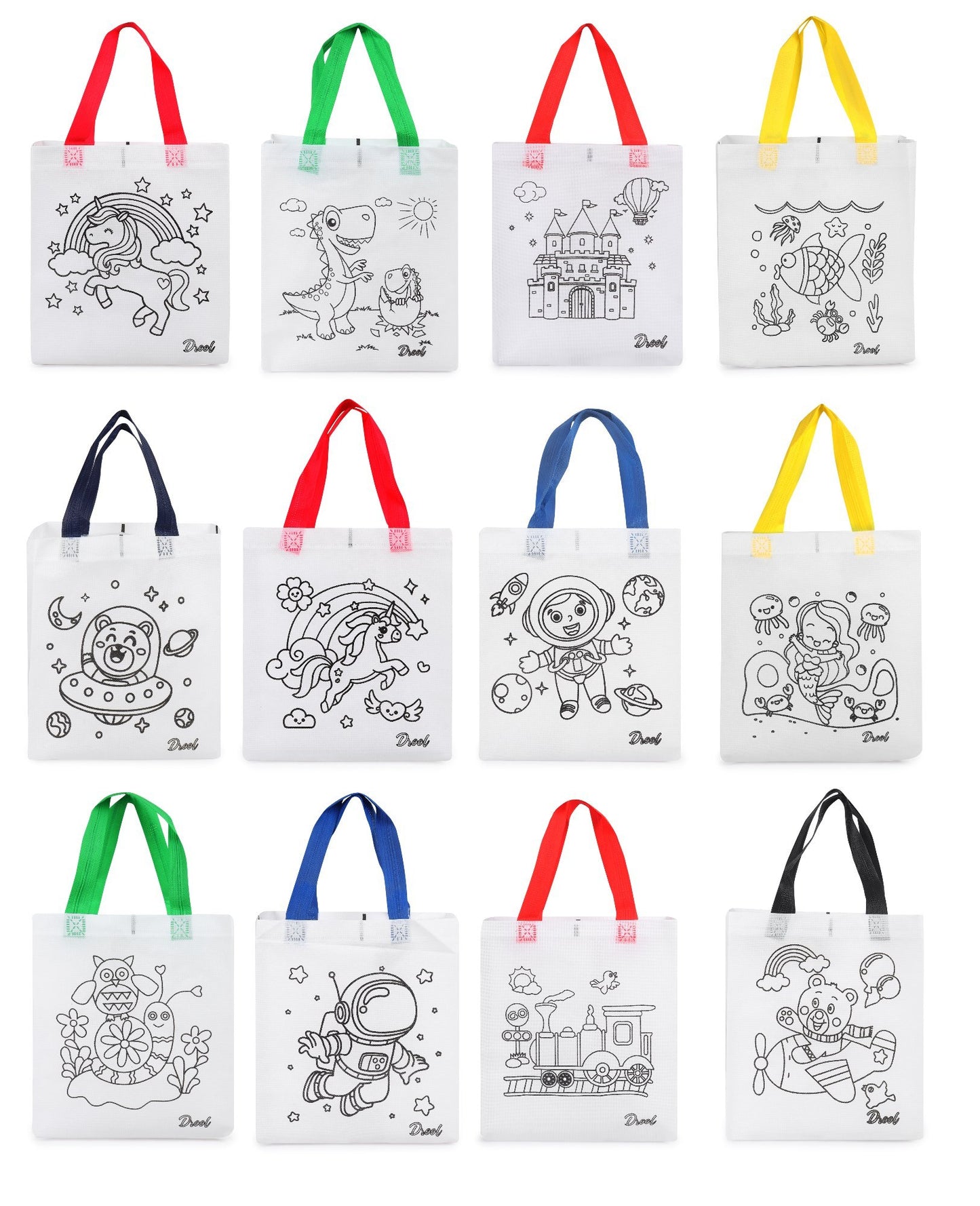 DIY Coloring Bag ( Pack of 2 )